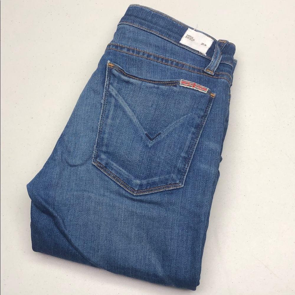 HUDSON KRISTA ANKLE SUPER SKINNY JEANS 23x27 ⭐️